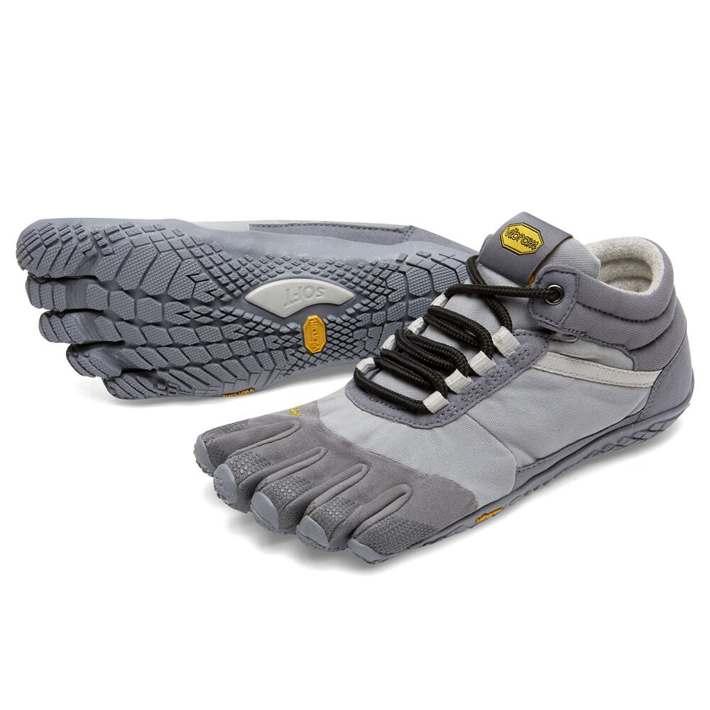 Vibram FiveFingers Dames Trek Ascent Insulated - Bergschoenen Grijs - 730521PAT